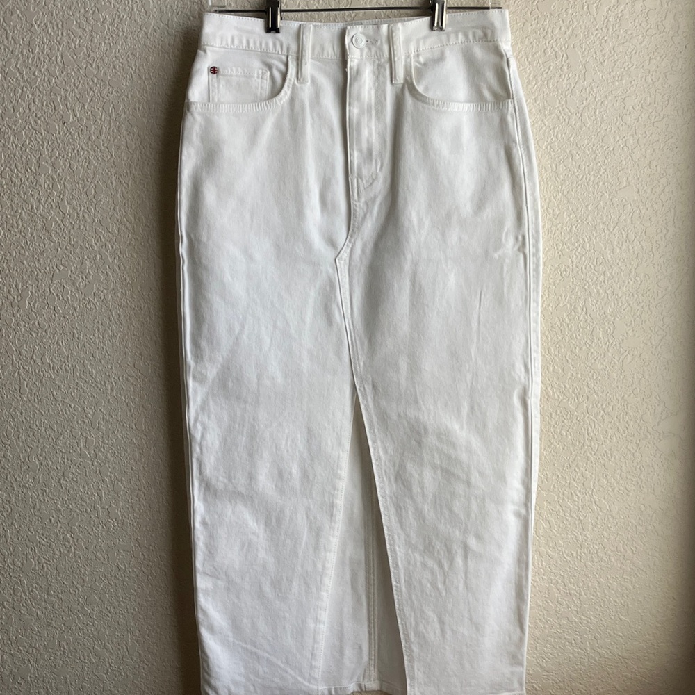 Hudson Jeans Denim Midi Skirt (Size 27) NWT - Picture 2 of 12